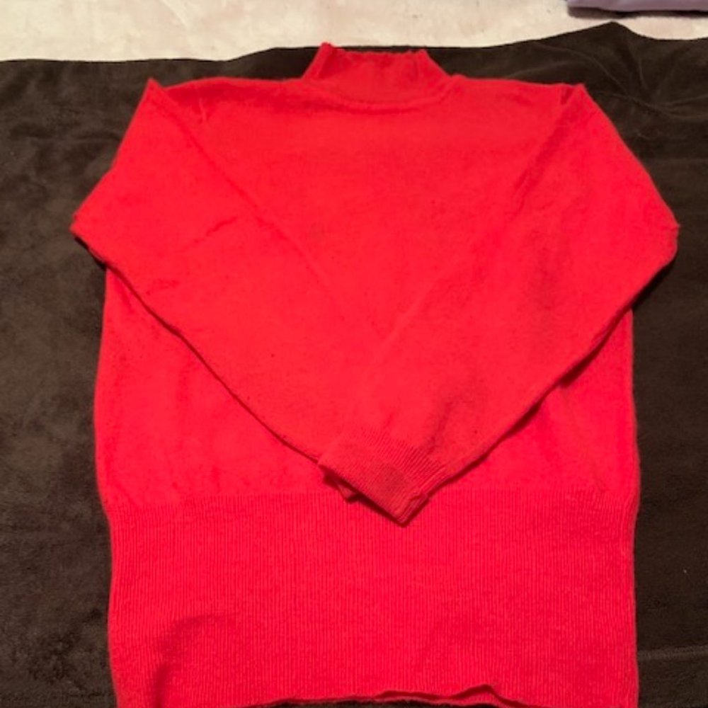 Red Turtleneck